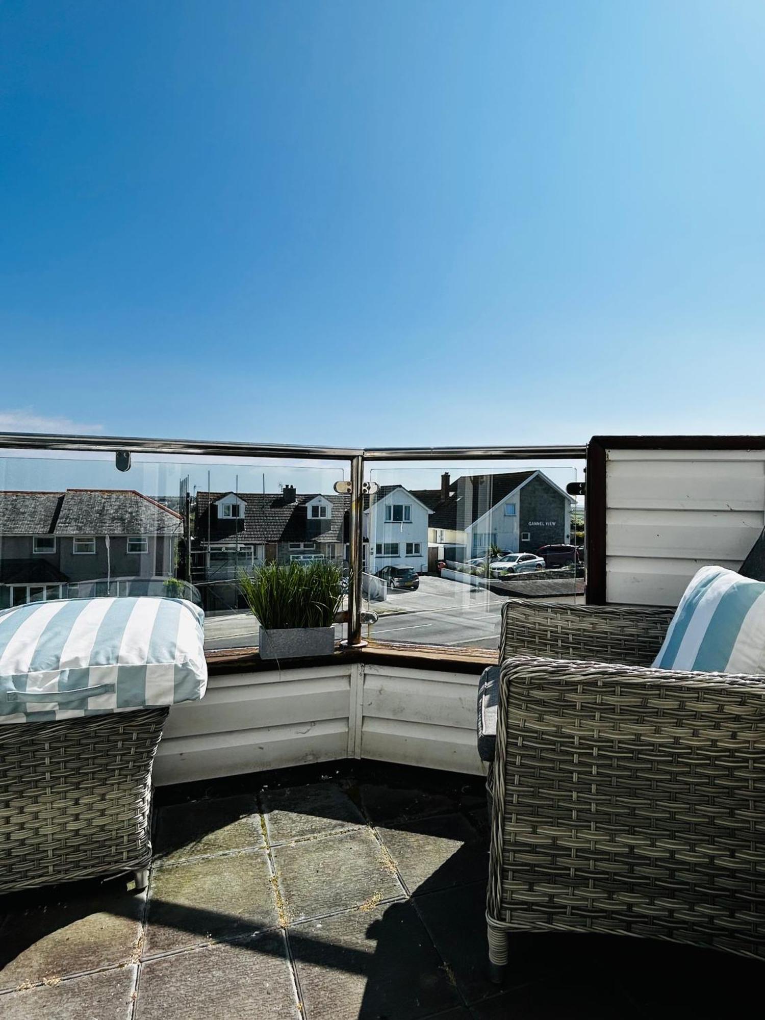 Ferienwohnung Pentire Headland Retreat New Quay Exterior foto